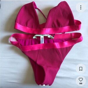 Off white pink bikini
